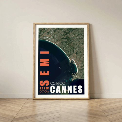 Affiche carte du semi de Cannes 2026