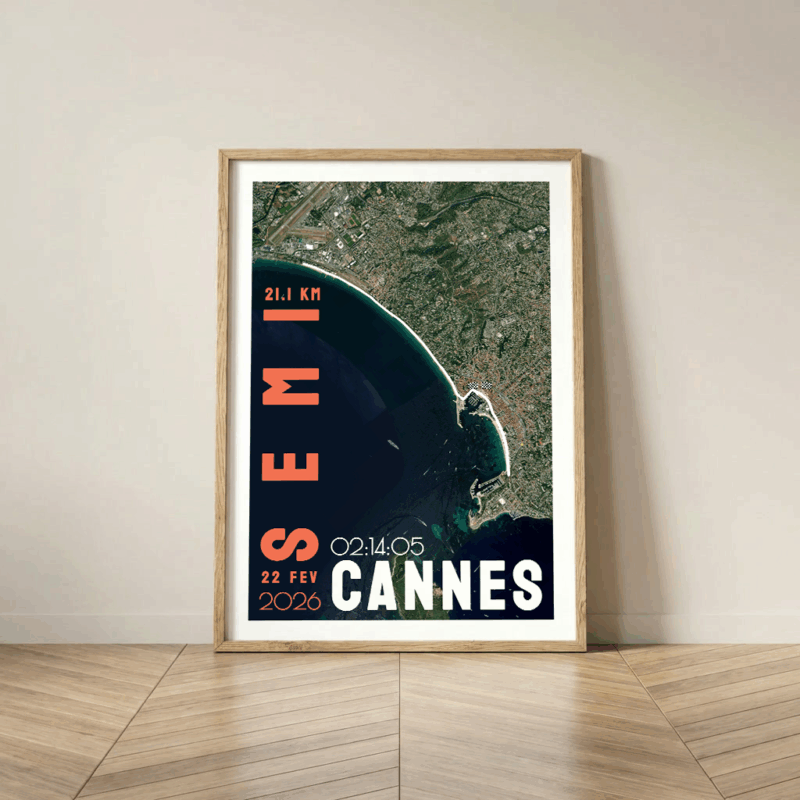 AFSRU0003-2026_Mockup Cadre Bois Affiche carte du semi de Cannes