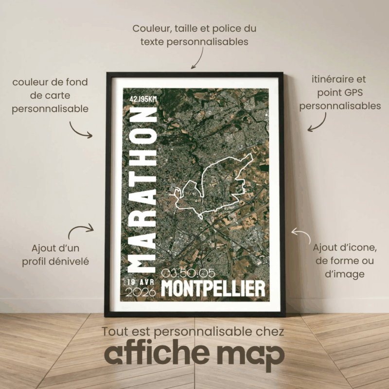 AFSRU0008-2026_Cadre Noir_42km_MockupAvecTexte_Affiche marathon Montpelier Affiche carte marathon Montpellier