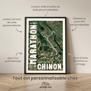 AFSRU0010-2026_Cadre Noir_42.195km_Affiche Marathon Chinon Affiche carte marathon Chinon