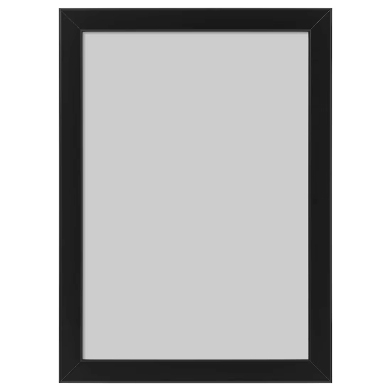 Cadre noir - A4 (21x30cm)