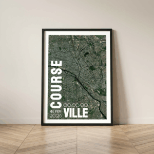 Affiche Running - Votre course a pied personnalisée