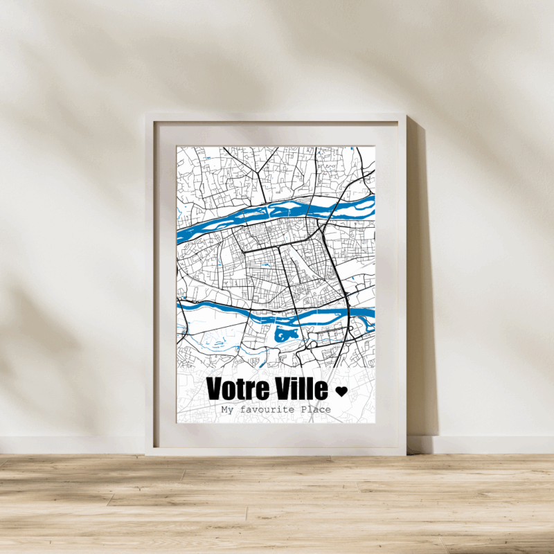 Affiche Lieux - Votre ville