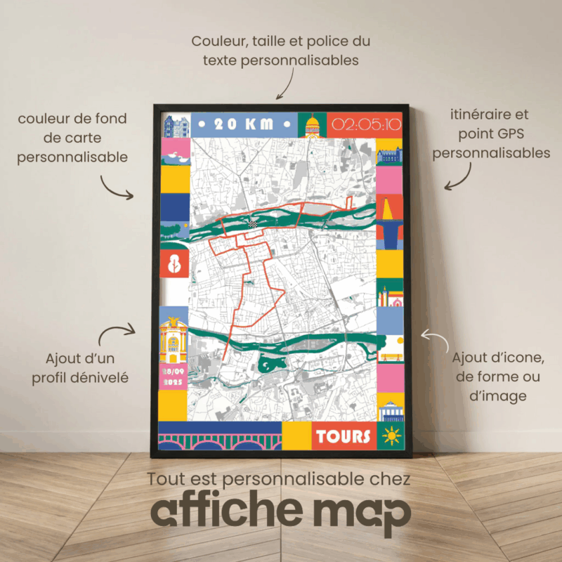 AFSRU0015-2025-pastel_Cadre Noir_20km_MockupAvecTexte_Affiche 20km Tours Affiche carte 20km de Tours