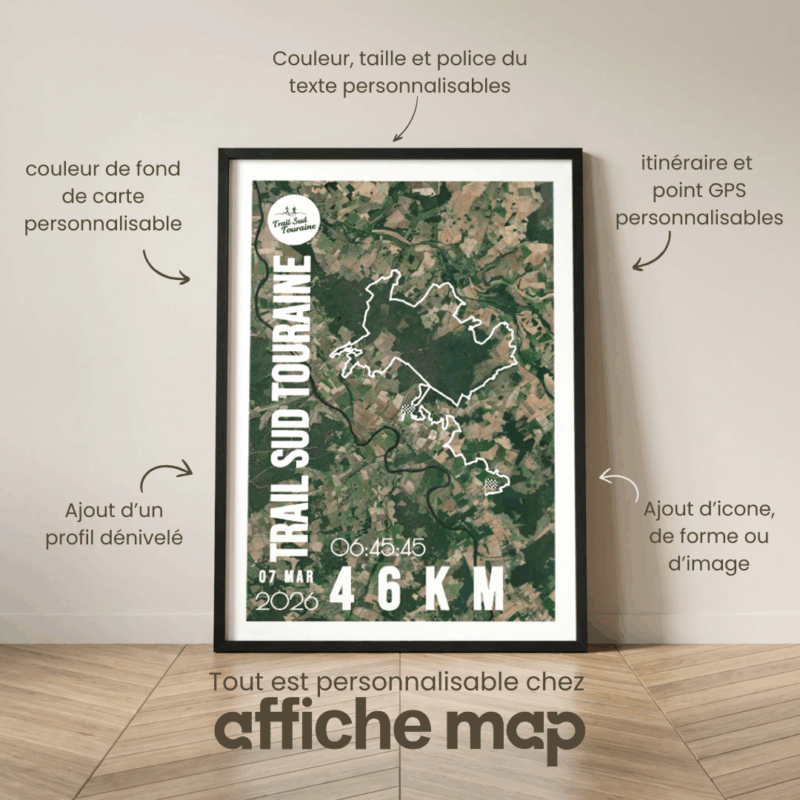AF75E1~1 Affiche carte trail sud Touraine 46km