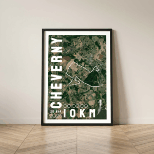 AFSRU0007e-satellite-2026_Cadre Noir_10km_Mockup_Affiche 10km Cheverny Affiche carte satellite 10km Cheverny