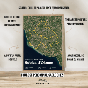 Affiche Triathlon XXL Sables d'Olonne