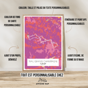 Affiche Trail Grande Champagne 27km