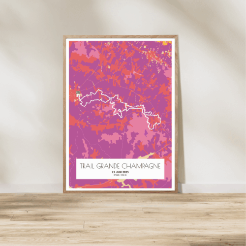 Affiche Trail Grande Champagne 27km