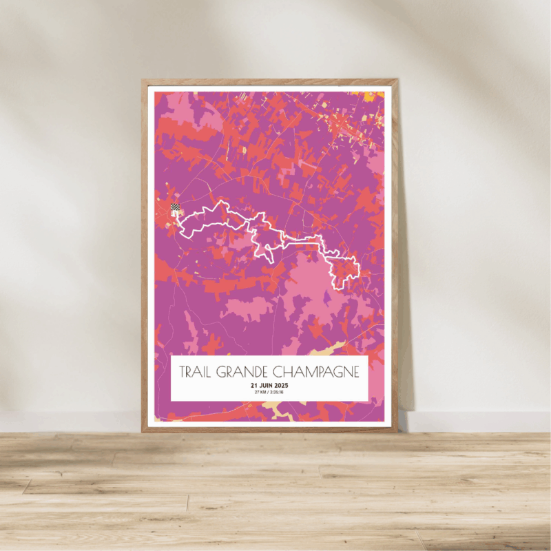 Affiche Trail Grande Champagne 27km