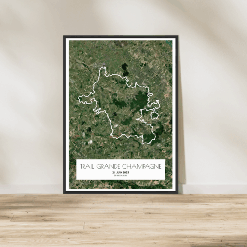 Affiche Satellite Trail Grande Champagne 55km