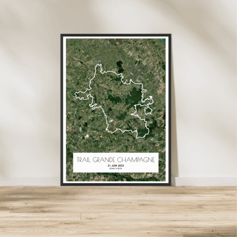 Affiche Satellite Trail Grande Champagne 55km