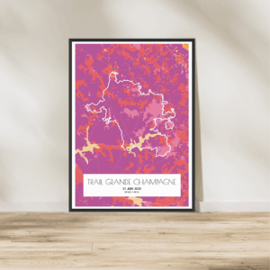 Affiche Trail Grande Champagne 55km