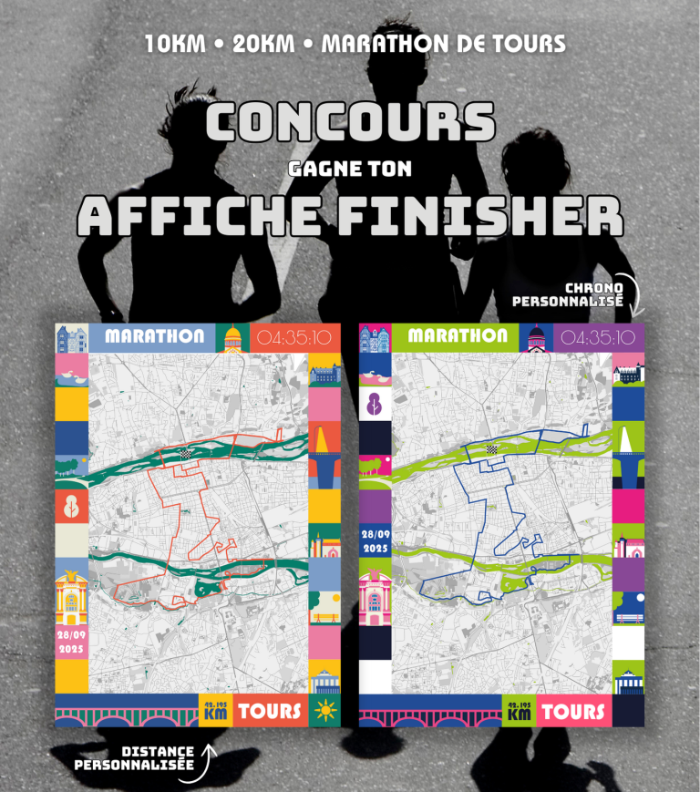 Concours affiche marathon de Tours