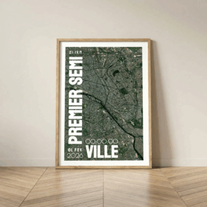 Affiche Running - Mon Premier Semi