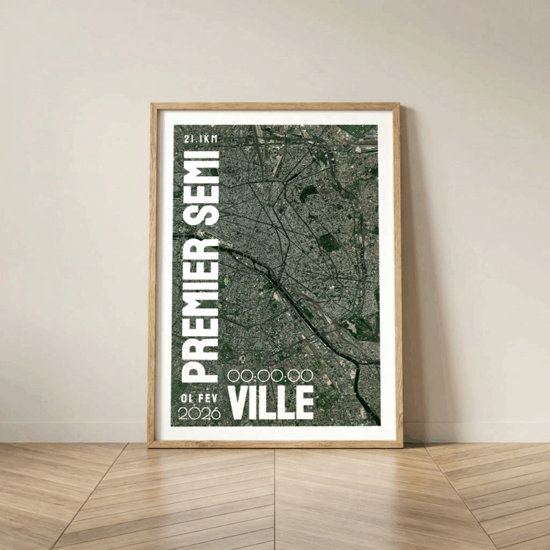 Affiche Running - Mon Premier Semi