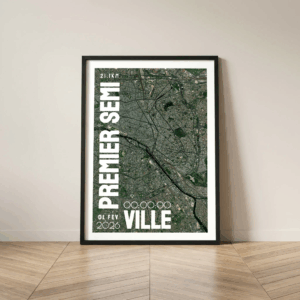 Affiche Running - Mon Premier Semi