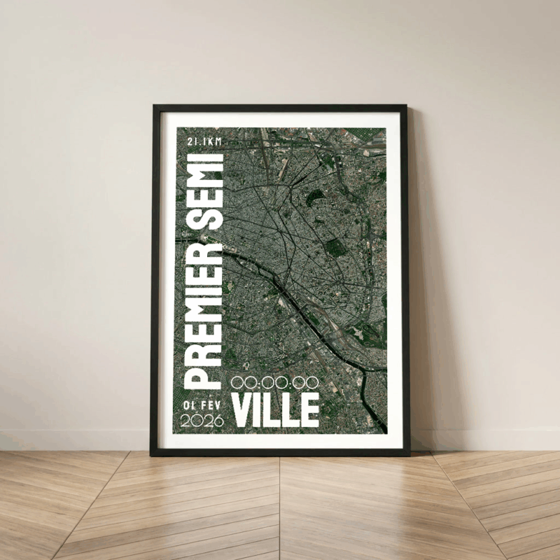 Affiche Running - Mon Premier Semi